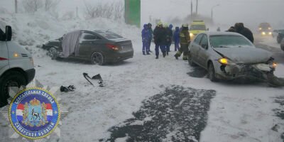 Массовое ДТП в Самарской области: в Волжском районе столкнулись шесть автомобилей