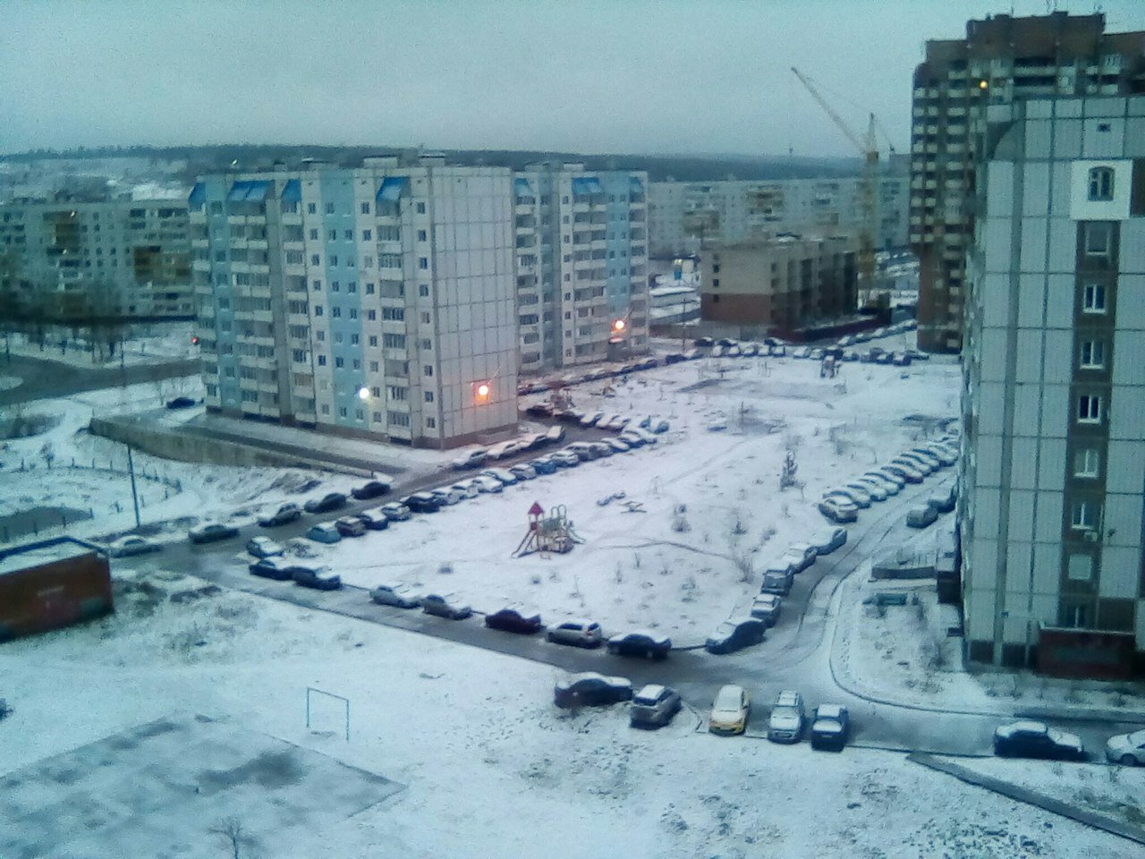 Снег в Тольятти